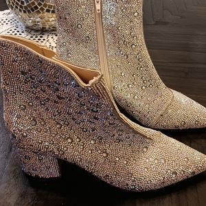 Betsy Johnson Sparkle Boots